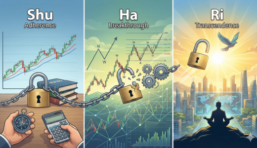 【FX 守破離の真価】勝ったり負けたりから卒業！「再現性」と「規律」で長期的に勝つトレード手法の仕組み